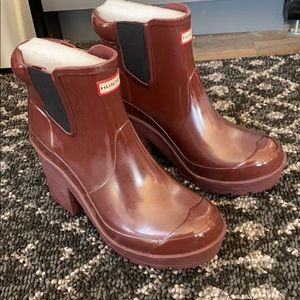 Hunter Chelsea Block Heel
